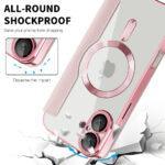 Étui portefeuille Techsuit SmartMag Book Case pour iPhone 16 - Pink – Image 4