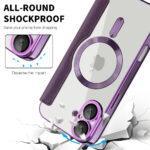 Étui portefeuille Techsuit SmartMag Book Case pour iPhone 16 - Purple – Image 4