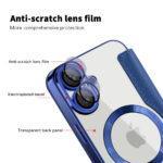 Étui portefeuille Techsuit SmartMag Book Case pour iPhone 16 Plus - Blue – Image 3