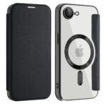 Étui portefeuille Techsuit SmartMag Book Case pour iPhone 16e - Black – Image 2