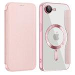 Étui portefeuille Techsuit SmartMag Book Case pour iPhone 16e - Pink – Image 2