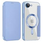 Étui portefeuille Techsuit SmartMag Book Case pour iPhone 16e - Light Blue – Image 2