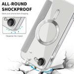 Étui portefeuille Techsuit SmartMag Book Case pour iPhone 16e - Gray – Image 3