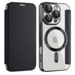 Étui portefeuille Techsuit SmartMag Book Case pour iPhone 16 Pro - Black – Image 2