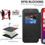 Étui portefeuille Techsuit SmartMag Book Case pour iPhone 16 Pro - Black – Image 5