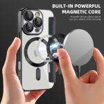 Étui portefeuille Techsuit SmartMag Book Case pour iPhone 16 Pro Max - Black – Image 6