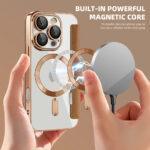 Étui portefeuille Techsuit SmartMag Book Case pour iPhone 16 Pro Max - Brown – Image 6