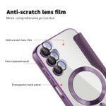 Étui portefeuille Techsuit SmartMag Book Case pour Samsung Galaxy A15 4G / A15 5G - Purple – Image 3