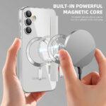 Étui portefeuille Techsuit SmartMag Book Case pour Samsung Galaxy A15 4G / A15 5G - Gray – Image 6