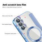 Étui portefeuille Techsuit SmartMag Book Case pour Samsung Galaxy A15 4G / A15 5G - Light Blue – Image 3