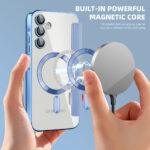 Étui portefeuille Techsuit SmartMag Book Case pour Samsung Galaxy A15 4G / A15 5G - Light Blue – Image 6