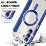 Étui portefeuille Techsuit SmartMag Book Case pour Samsung Galaxy A15 4G / A15 5G - Blue – Image 4