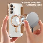 Étui portefeuille Techsuit SmartMag Book Case pour Samsung Galaxy A15 4G / A15 5G - Brown – Image 6