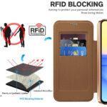 Étui portefeuille Techsuit SmartMag Book Case pour Samsung Galaxy A15 4G / A15 5G - Brown – Image 5