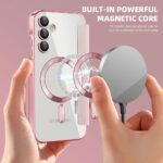 Étui portefeuille Techsuit SmartMag Book Case pour Samsung Galaxy A15 4G / A15 5G - Pink – Image 6