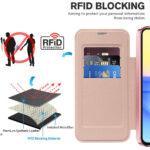 Étui portefeuille Techsuit SmartMag Book Case pour Samsung Galaxy A15 4G / A15 5G - Pink – Image 5