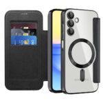 Étui portefeuille Techsuit SmartMag Book Case pour Samsung Galaxy A15 4G / A15 5G - Black