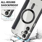 Étui portefeuille Techsuit SmartMag Book Case pour Samsung Galaxy A15 4G / A15 5G - Black – Image 4