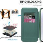 Étui portefeuille Techsuit SmartMag Book Case pour Samsung Galaxy A36 - Green – Image 5