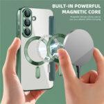 Étui portefeuille Techsuit SmartMag Book Case pour Samsung Galaxy A36 - Green – Image 6