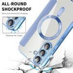 Étui portefeuille Techsuit SmartMag Book Case pour Samsung Galaxy A36 - Light Blue – Image 4