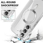 Étui portefeuille Techsuit SmartMag Book Case pour Samsung Galaxy A36 - Gray – Image 4