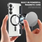 Étui portefeuille Techsuit SmartMag Book Case pour Samsung Galaxy A16 4G / A16 5G - Black – Image 6