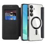 Étui portefeuille Techsuit SmartMag Book Case pour Samsung Galaxy A16 4G / A16 5G - Black