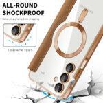 Étui portefeuille Techsuit SmartMag Book Case pour Samsung Galaxy A16 4G / A16 5G - Brown – Image 4