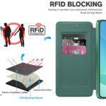 Étui portefeuille Techsuit SmartMag Book Case pour Samsung Galaxy A16 4G / A16 5G - Green – Image 5