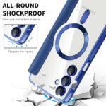 Étui portefeuille Techsuit SmartMag Book Case pour Samsung Galaxy A16 4G / A16 5G - Blue – Image 4