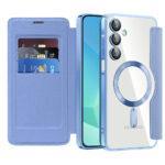 Étui portefeuille Techsuit SmartMag Book Case pour Samsung Galaxy A16 4G / A16 5G - Light Blue