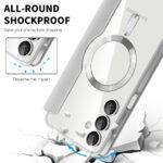 Étui portefeuille Techsuit SmartMag Book Case pour Samsung Galaxy A16 4G / A16 5G - Gray – Image 4