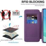 Étui portefeuille Techsuit SmartMag Book Case pour Samsung Galaxy A16 4G / A16 5G - Purple – Image 5