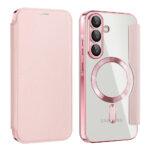 Étui portefeuille Techsuit SmartMag Book Case pour Samsung Galaxy A56 - Pink – Image 2