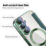 Étui portefeuille Techsuit SmartMag Book Case pour Samsung Galaxy A56 - Green – Image 3