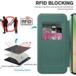 Étui portefeuille Techsuit SmartMag Book Case pour Samsung Galaxy A56 - Green – Image 5