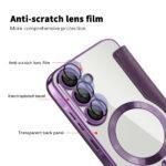 Étui portefeuille Techsuit SmartMag Book Case pour Samsung Galaxy A56 - Purple – Image 3