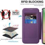 Étui portefeuille Techsuit SmartMag Book Case pour Samsung Galaxy A56 - Purple – Image 5