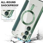 Étui portefeuille Techsuit SmartMag Book Case pour Samsung Galaxy S23 FE - Green – Image 4