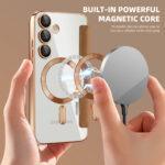 Étui portefeuille Techsuit SmartMag Book Case pour Samsung Galaxy S23 - Brown – Image 6