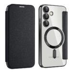 Étui portefeuille Techsuit SmartMag Book Case pour Samsung Galaxy S24 Plus - Black – Image 2