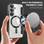 Étui portefeuille Techsuit SmartMag Book Case pour Samsung Galaxy S25 - Black – Image 6