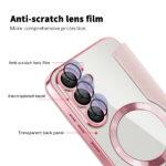 Étui portefeuille Techsuit SmartMag Book Case pour Samsung Galaxy S25 - Pink – Image 3