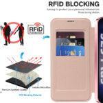 Étui portefeuille Techsuit SmartMag Book Case pour Samsung Galaxy S25 - Pink – Image 5