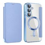 Étui portefeuille Techsuit SmartMag Book Case pour Samsung Galaxy S25 Plus - Light Blue – Image 2