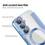 Étui portefeuille Techsuit SmartMag Book Case pour Samsung Galaxy S25 Plus - Light Blue – Image 3