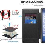 Étui portefeuille Techsuit SmartMag Book Case pour Samsung Galaxy S25 Ultra - Black – Image 5