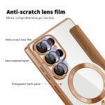 Étui portefeuille Techsuit SmartMag Book Case pour Samsung Galaxy S25 Ultra - Brown – Image 3