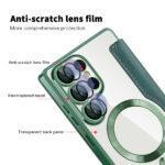 Étui portefeuille Techsuit SmartMag Book Case pour Samsung Galaxy S25 Ultra - Green – Image 3